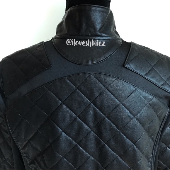 •Victoria Sport• Quilted Moto Jacket - Picture 4 of 8